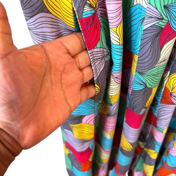 PARSELY & SAGE Flutter Leaves Dress Mulit-color Size XL = 18–20 - Picture 9 of 16